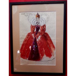 Pierre Balmain, gravure de...