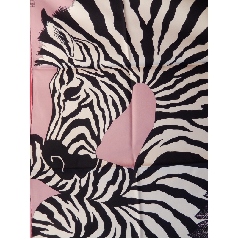 Carré Hermès Zebra pegasus