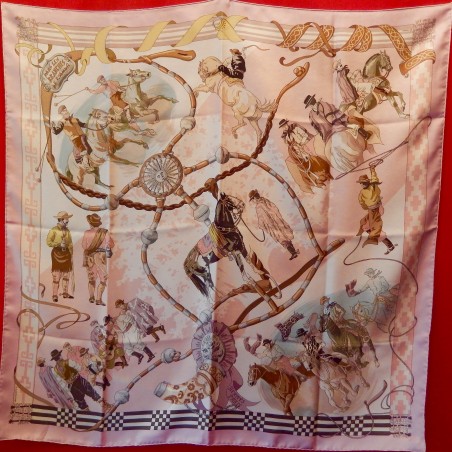 Carré foulard Hermès Dans les branches de l'ombù