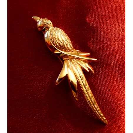 Broche Christian Dior "Oiseau de paradis"