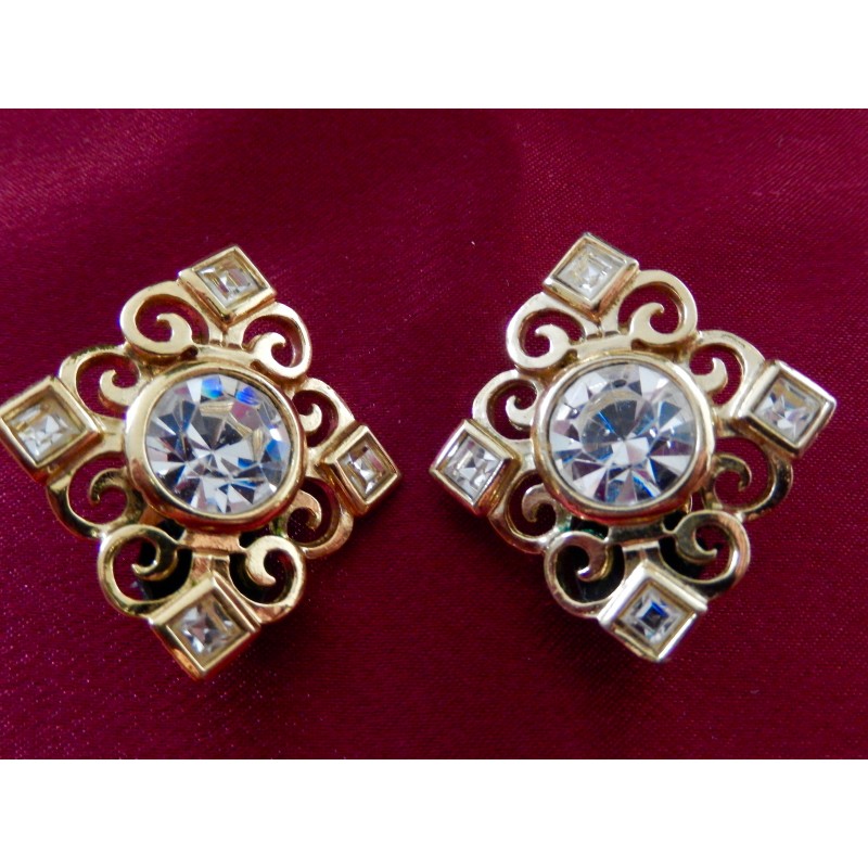 Boucles d'oreilles Double Anneau Agatha Dorées • AGLAIA Belgique Boucles d'oreilles Double Anneau Agatha Dorées • AGLAIA Belgique