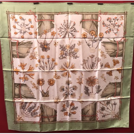 Carré foulard Hermès Herbier de Gavarnie