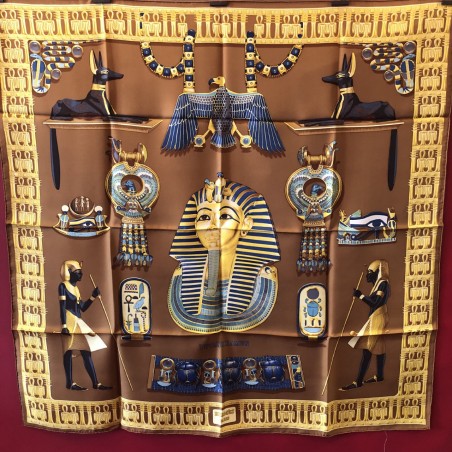 Carré foulard Hermès Tutankhamun