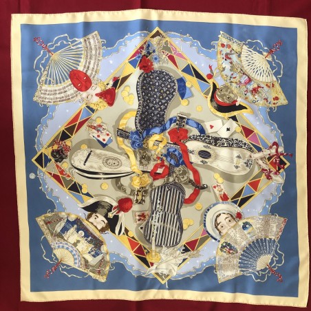Carré foulard Hermès Au clair de la lune