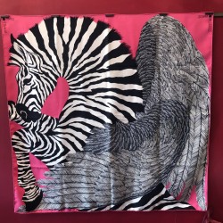 Carré foulard Hermès Zebra...