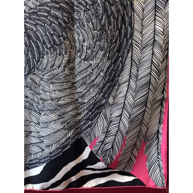 Carré foulard Hermès Zebra pégasus