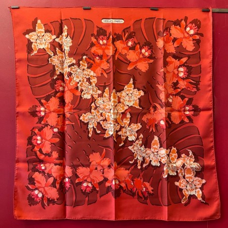 Carré foulard Hermès Orchidées III