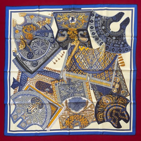 carré foulard Hermès Tapis de selle
