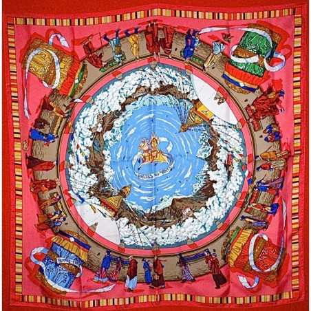 Carré foulard Hermès Prières au vent