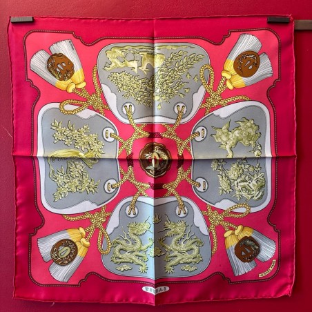 Pochette gavroche Hermès Tsubas