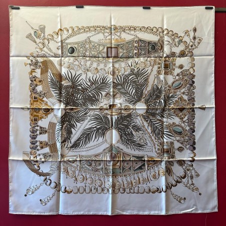 Carré foulard Hermès Terres précieuses