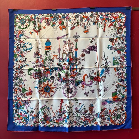 Carré foulard Hermès La folle parade