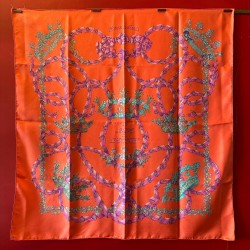 Carré foulard Hermès Le...