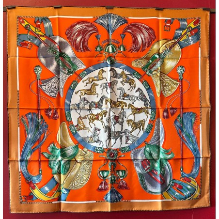 Carré foulard Hermès Cavalcades