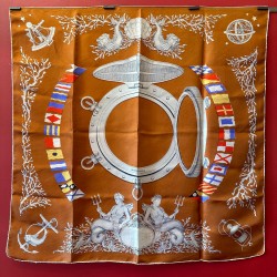 Carré foulard Hermès de...