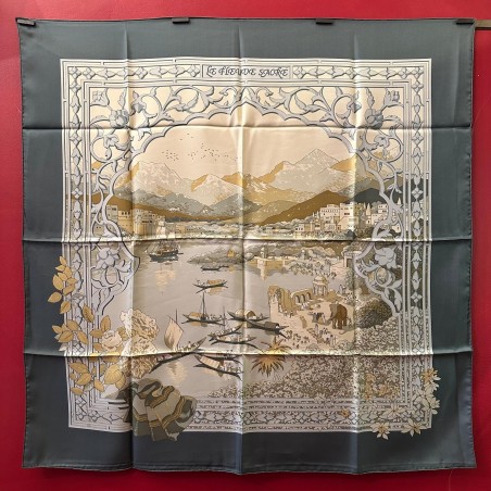 Carré foulard Hermès Le fleuve sacré