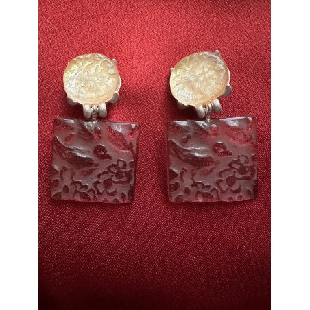 Boucles d'oreilles créateur Isaky