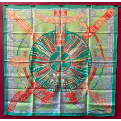 Carré foulard Hermès...