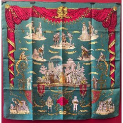 Carré foulard Hermès La...