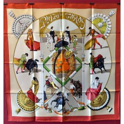 Carré foulard Hermès Plaza...
