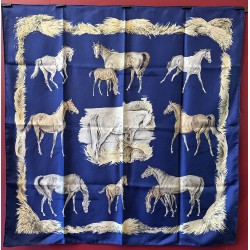 Carré foulard Hermès Les...