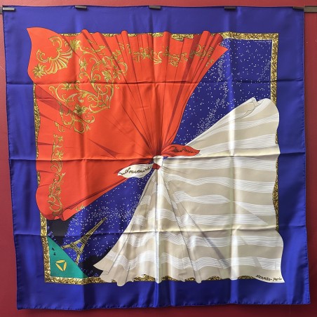 Carré foulard Hermès Souvenirs de Paris