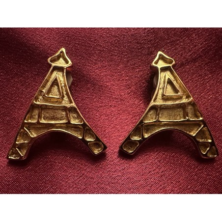 Boucles d'oreilles Yves Saint Laurent "Tour Eiffel"