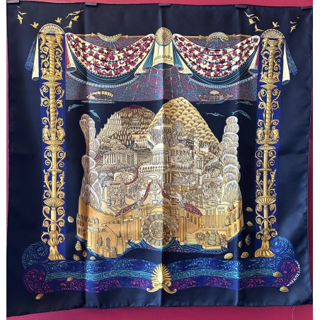 Carré foulard Hermès L'Atlantide