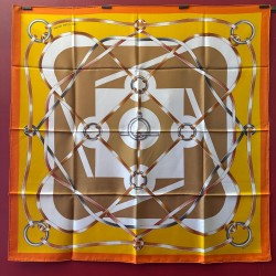 Carré foulard Hermès Figure...
