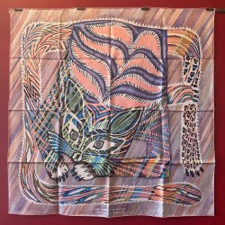 Carré foulard Hermès Le...