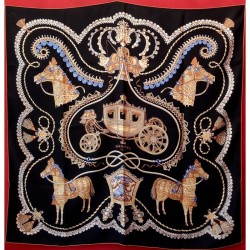 Carré foulard Hermès Paperoles