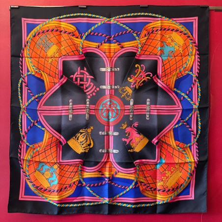 Carré foulard Hermès Grande tenue
