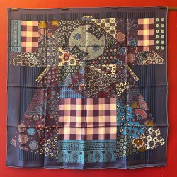 Carré foulard Hermès L'art...