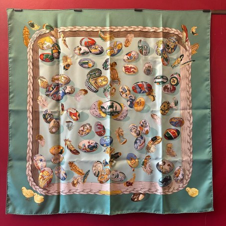 Carré foulard Hermès Couvée d'Hermès