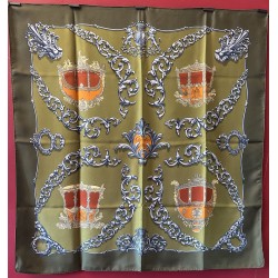 Carré foulard Hermès...