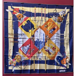 Carré foulard Hermès...