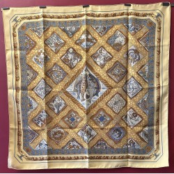 Carré foulard Hermès Mare...