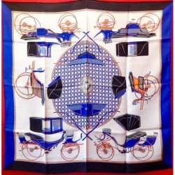 Carré foulard Hermès Les...