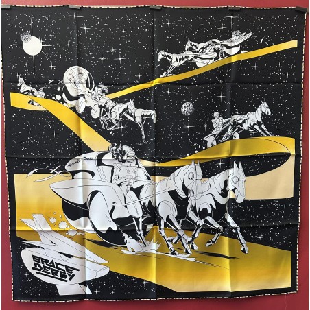 Carré foulard Hermès Space derby