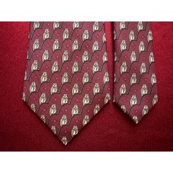 Cravate Hermès Chouettes