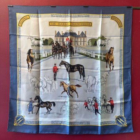 Carré foulard Hermès Les haras nationaux
