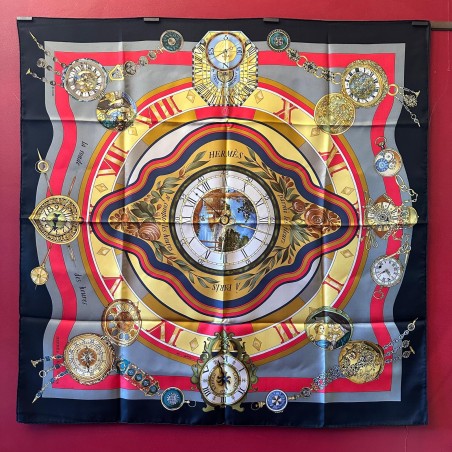 Carré foulard Hermès La ronde des heures
