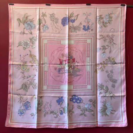 Carré foulard Hermès Quai aux fleurs