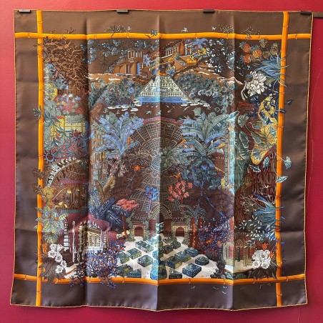 Carré foulard Hermès Jardin d'hiver