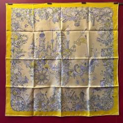 Carré foulard Hermès La...