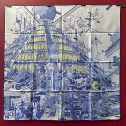 Carré foulard Hermès La...