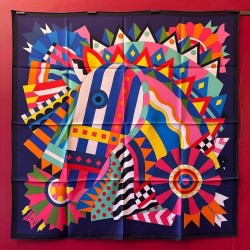 Carré foulard Hermès Cheval...