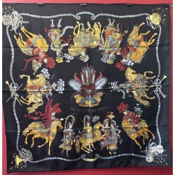 Carré foulard Hermès Les...