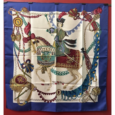 Carré foulard Hermès Le timbalier