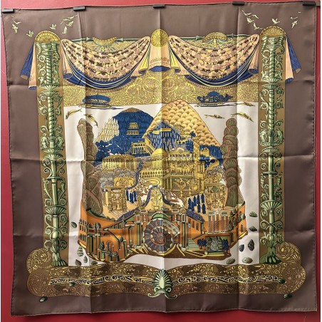Carré foulard Hermès l'Atlantide